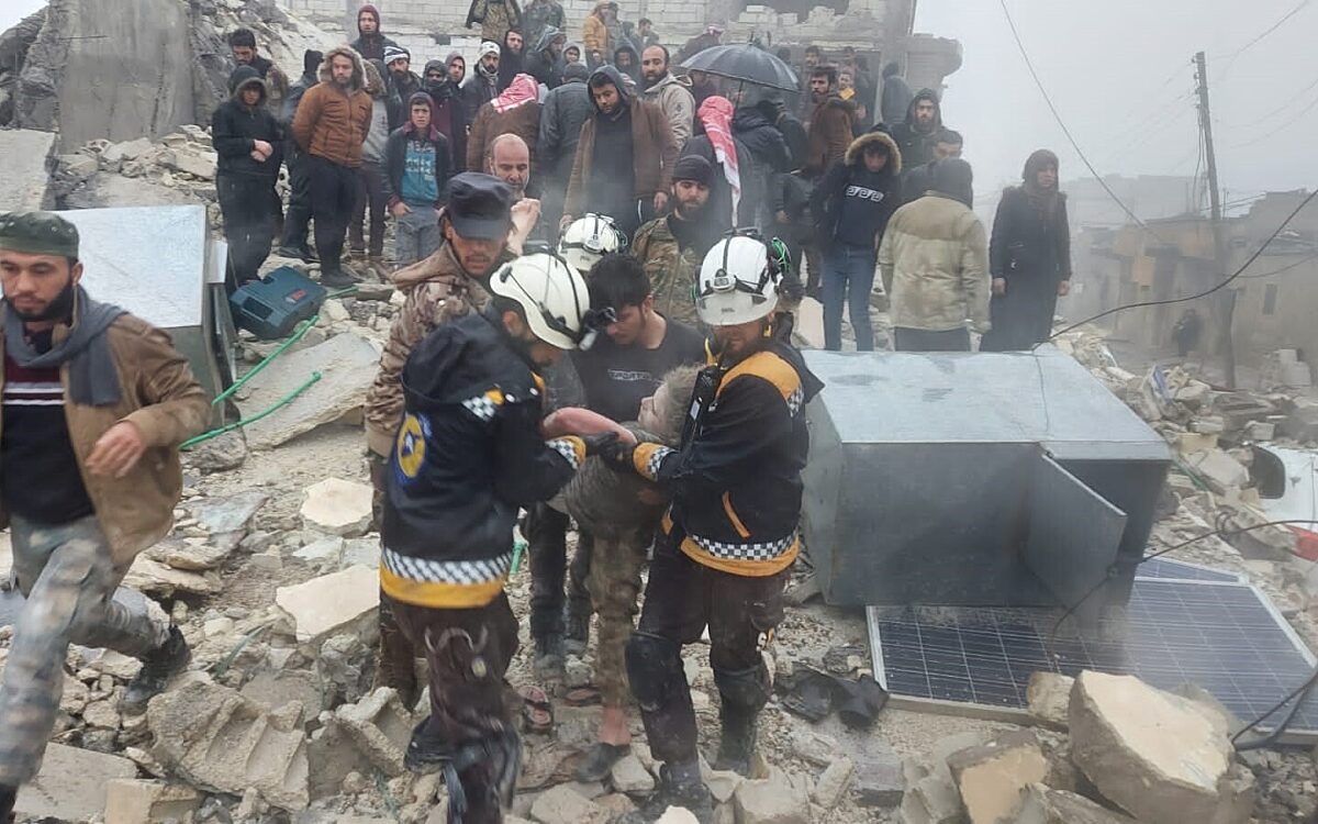 090223 Syrien Erdbeben 090223 Syrien Erdbeben