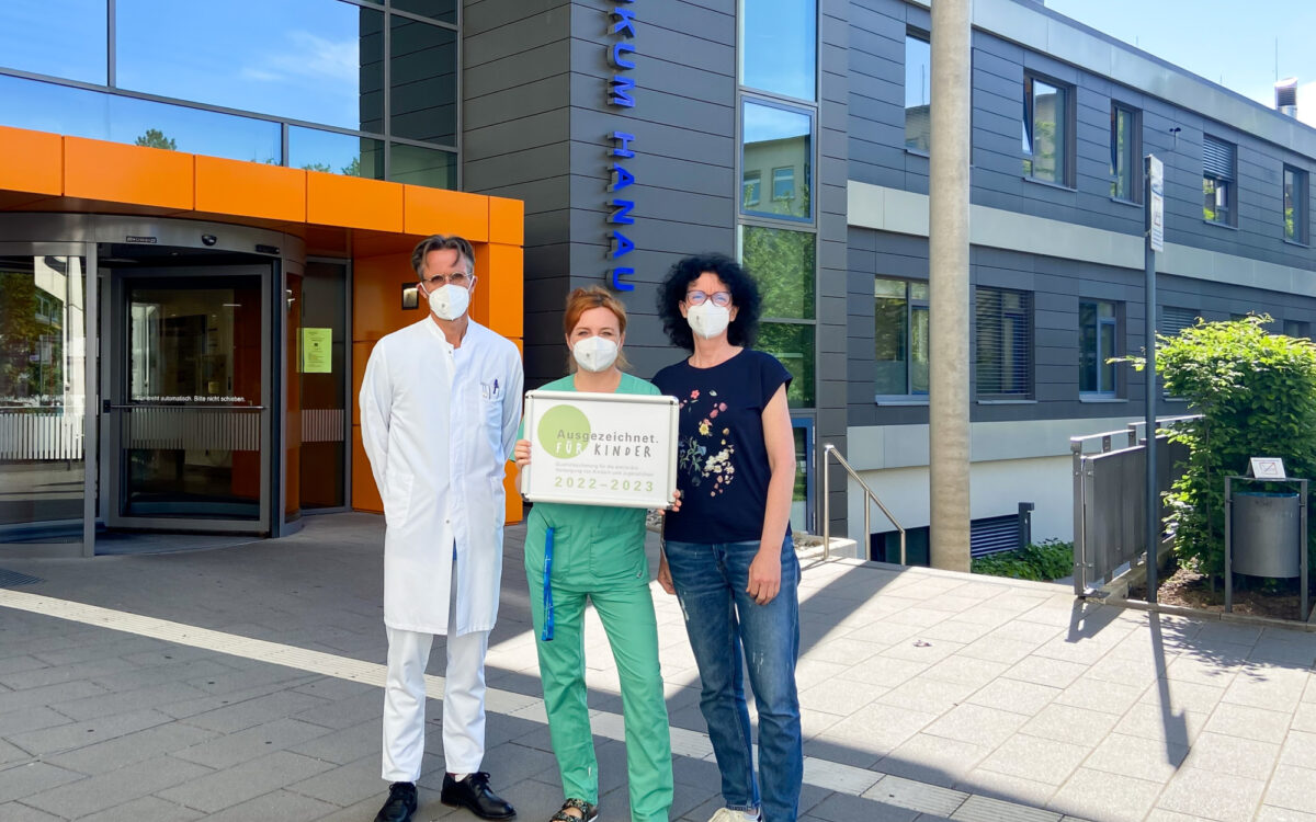 090522 Hanau Klinikum Hanau Zertifizierung Ausgezeichnet fuer Kinder 090522 Hanau Klinikum Hanau Zertifizierung Ausgezeichnet fuer Kinder