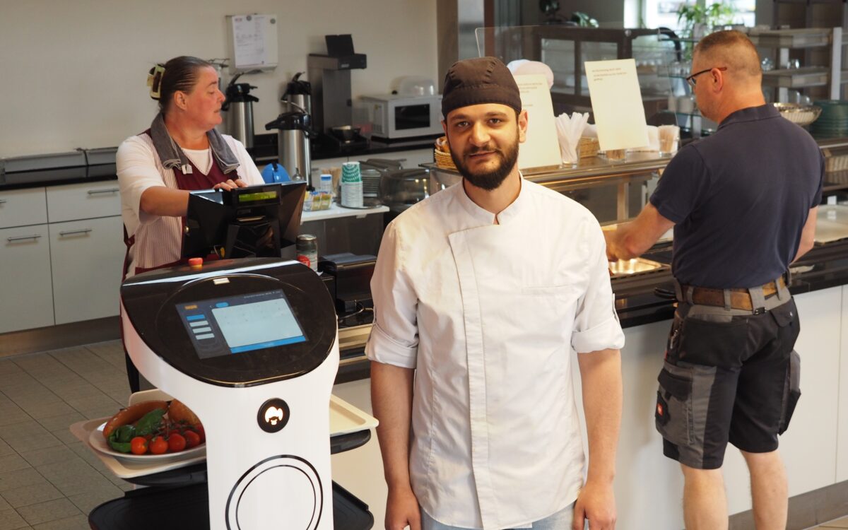 090724 Gruendau Serviceroboter AQA Foto MKK 090724 Gruendau Serviceroboter AQA Foto MKK