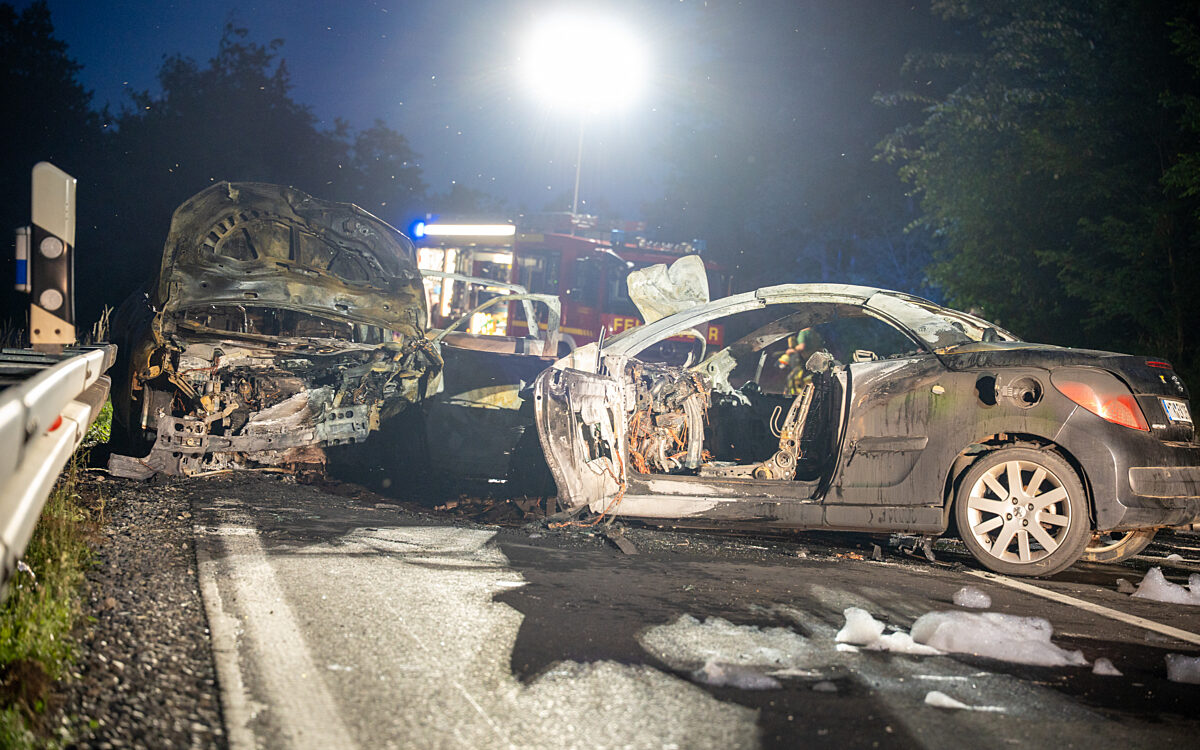 100625 Alzenau Frontalcrash 100625 Alzenau Frontalcrash