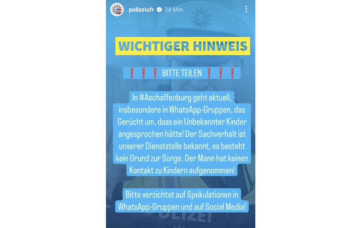 100724 POL UFR AB Mann spricht Kinder an 100724 POL UFR AB Mann spricht Kinder an