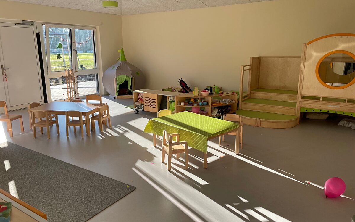 110222 Waechtersbach Neue Kita Wittgenborn Raum innen 110222 Waechtersbach Neue Kita Wittgenborn Raum innen