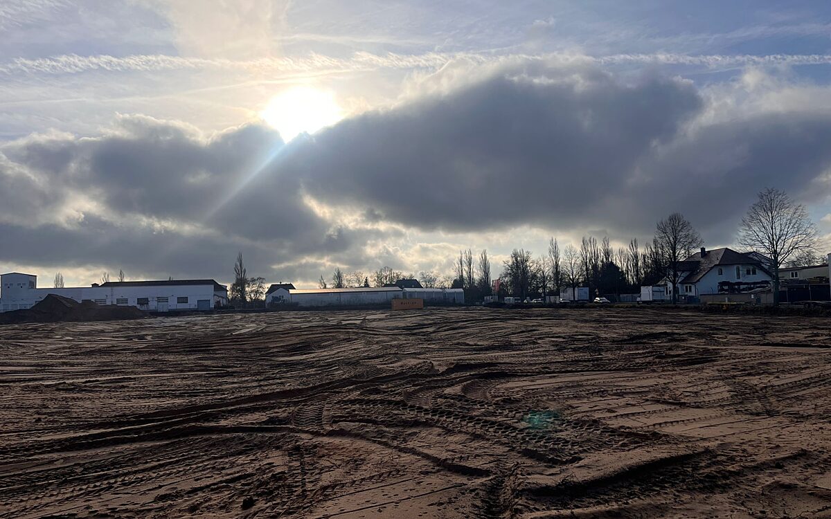 111225 Hanau Bombe Fundort 111225 Hanau Bombe Fundort