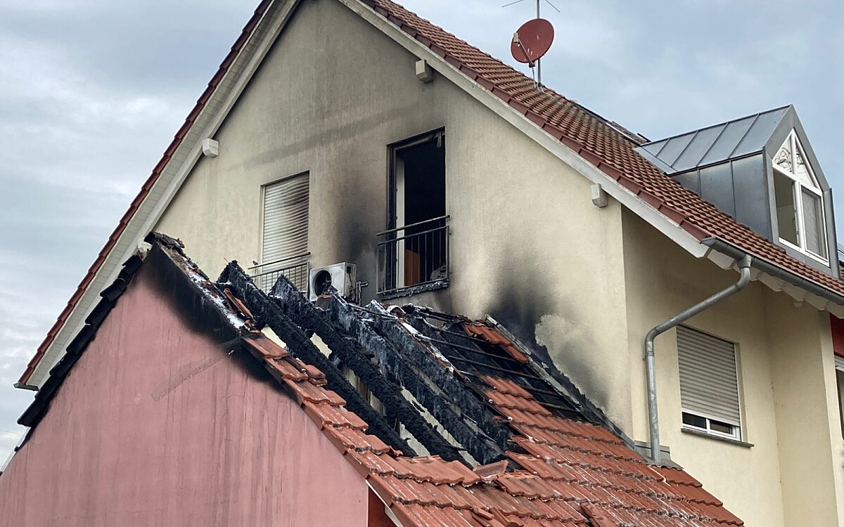 120523 Mainaschaff Dachstuhlbrand 120523 Mainaschaff Dachstuhlbrand