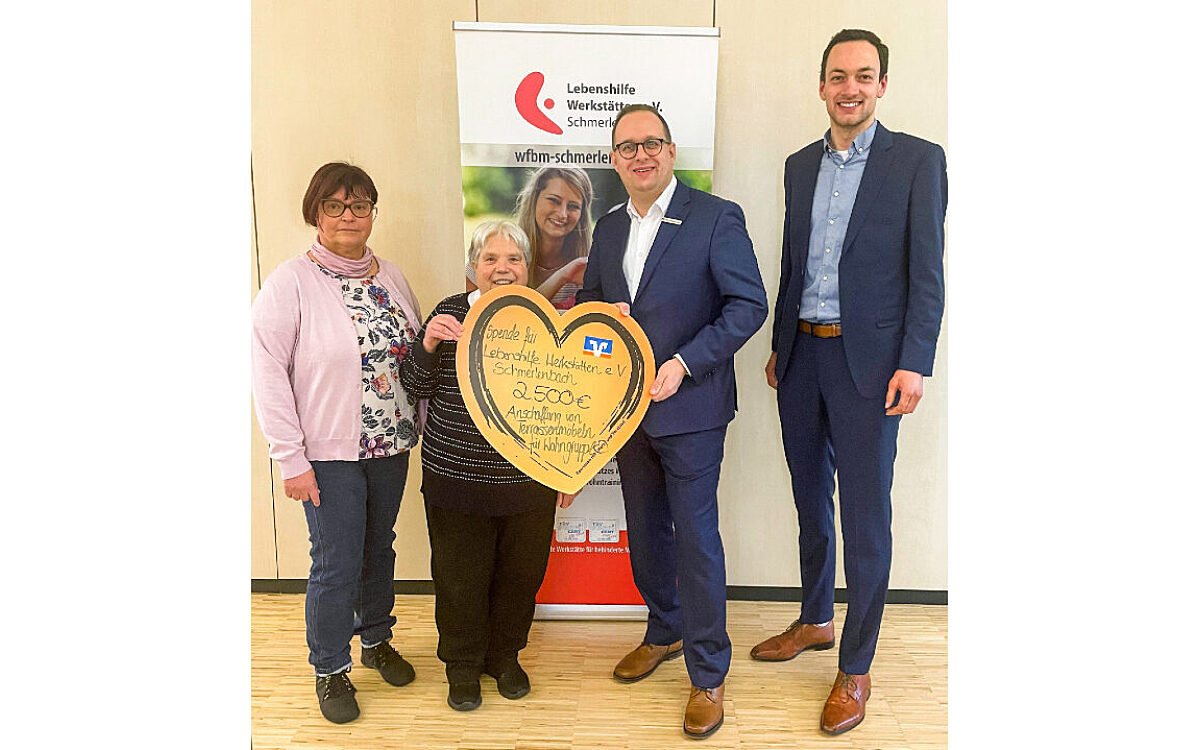 130423 RV AB Spende Lebenshilfe Werkstaetten Schmerlenbach 130423 RV AB Spende Lebenshilfe Werkstaetten Schmerlenbach