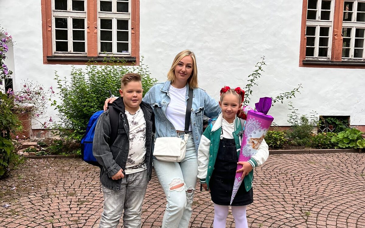 130922 Bessenbach ukrainische Fluechtlingskinder werden eingeschult 2 130922 Bessenbach ukrainische Fluechtlingskinder werden eingeschult 2