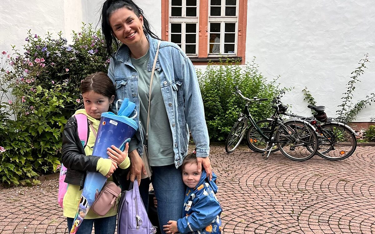 130922 Bessenbach ukrainische Fluechtlingskinder werden eingeschult 4 130922 Bessenbach ukrainische Fluechtlingskinder werden eingeschult 4