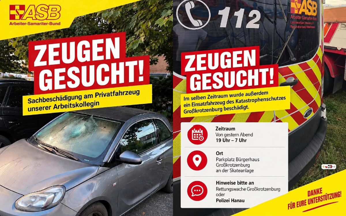 130926 Grosskrotzenburg Fahrzeuge beschaedigt