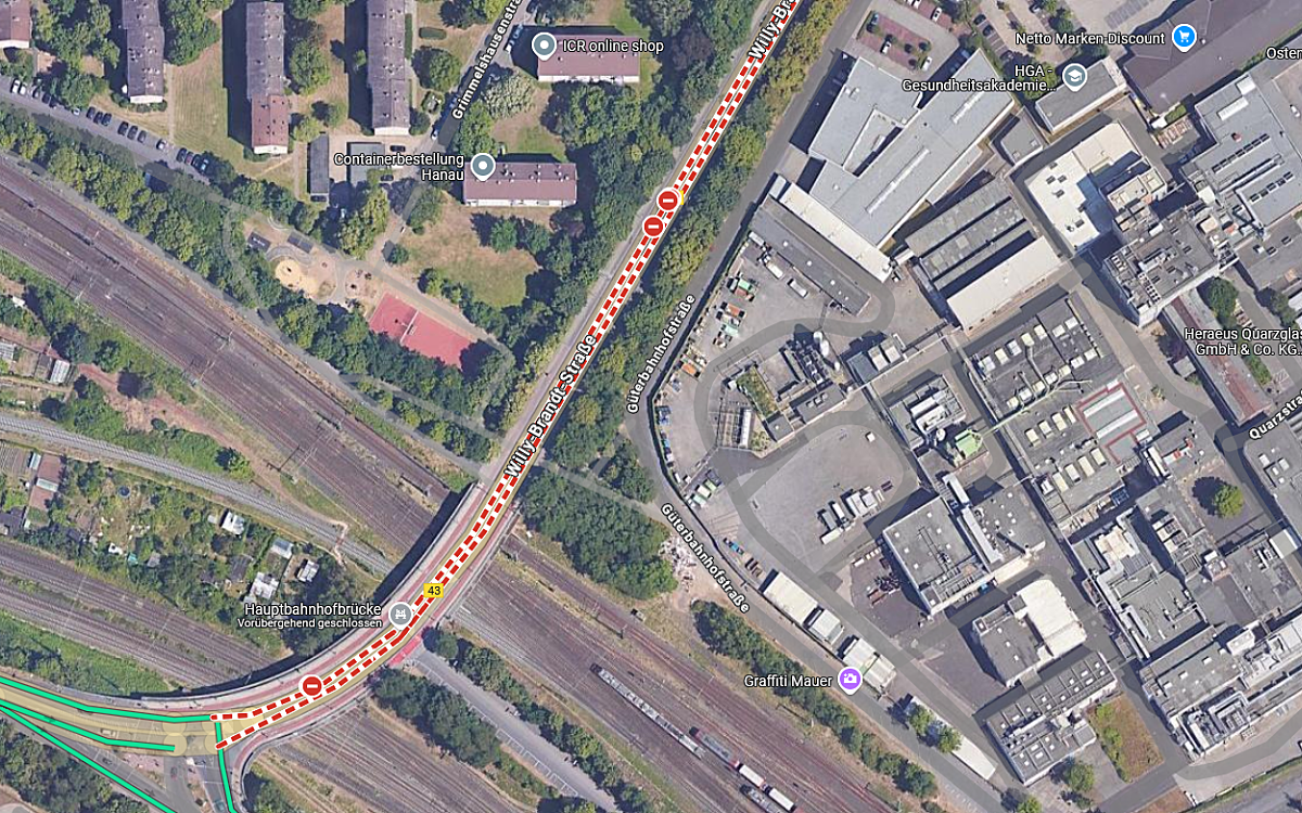 140125 Hanau Bombenfund 140125 Hanau Bombenfund