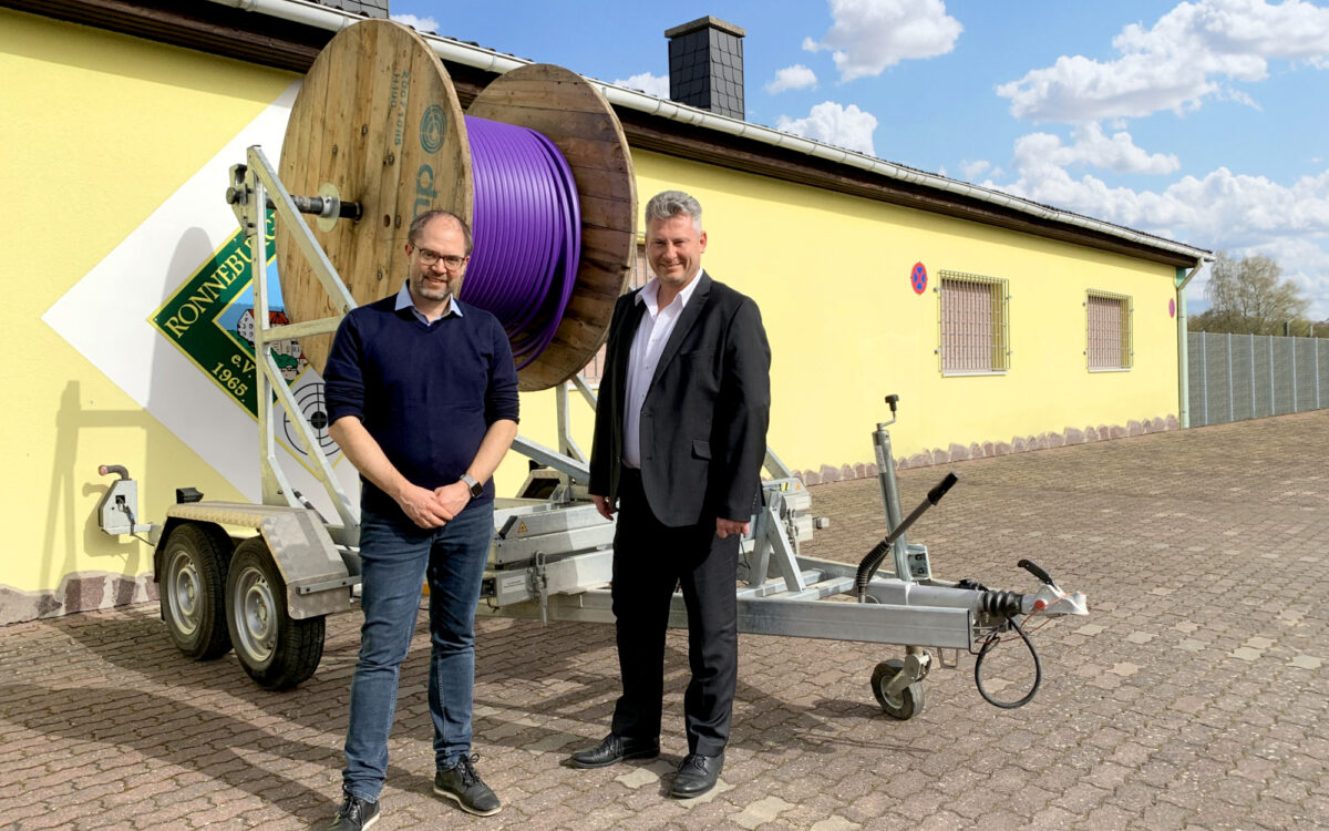 140422 Ronneburg Glasfaserausbau 140422 Ronneburg Glasfaserausbau