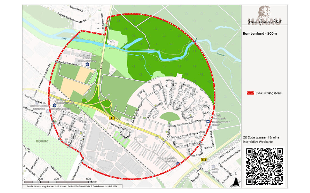 1700724 HU Bombenfund Evakuierung 1700724 HU Bombenfund Evakuierung