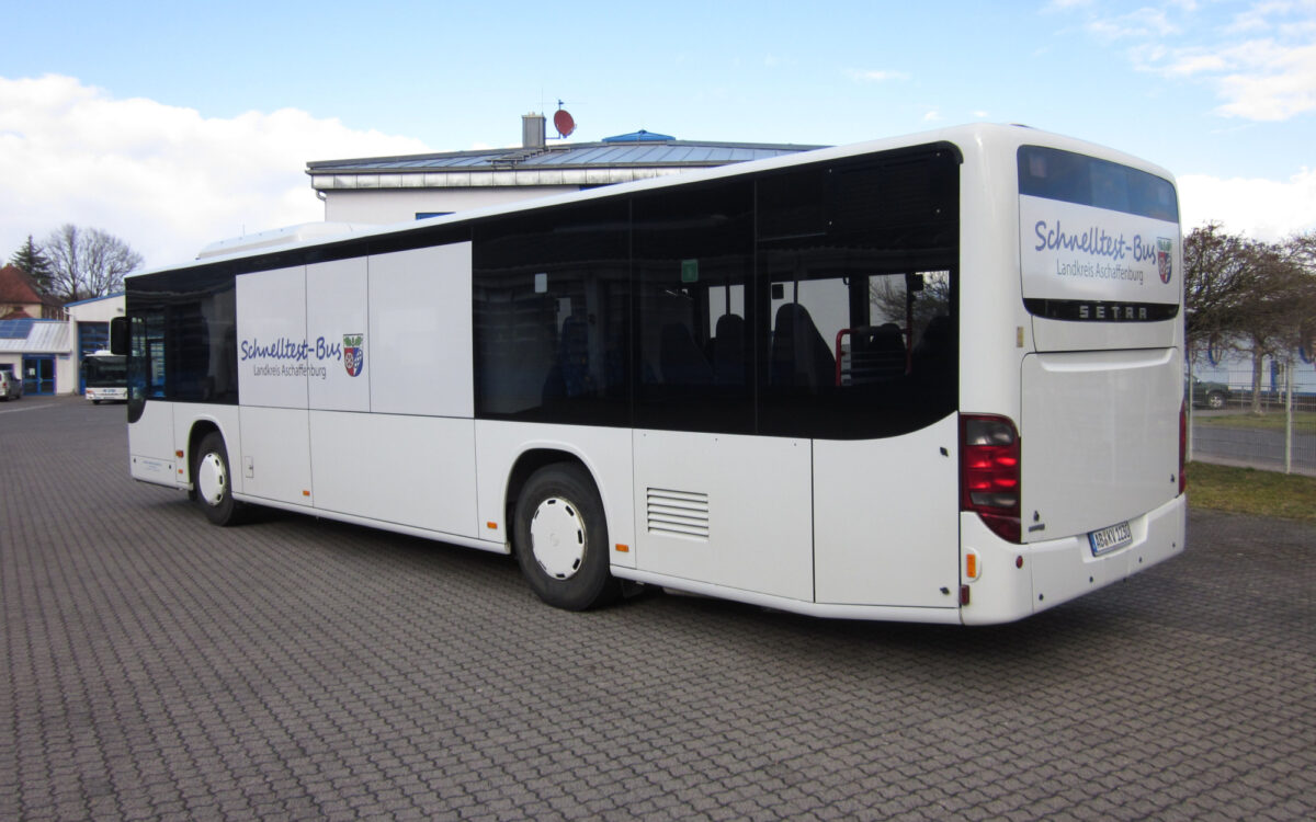 Landkreis Aschaffenburg Schnelltestbus Landkreis Aschaffenburg Schnelltestbus