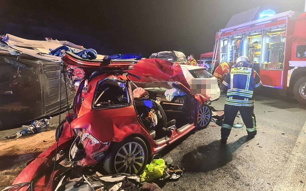 170722 Waldaschaff A3 Unfall 170722 Waldaschaff A3 Unfall