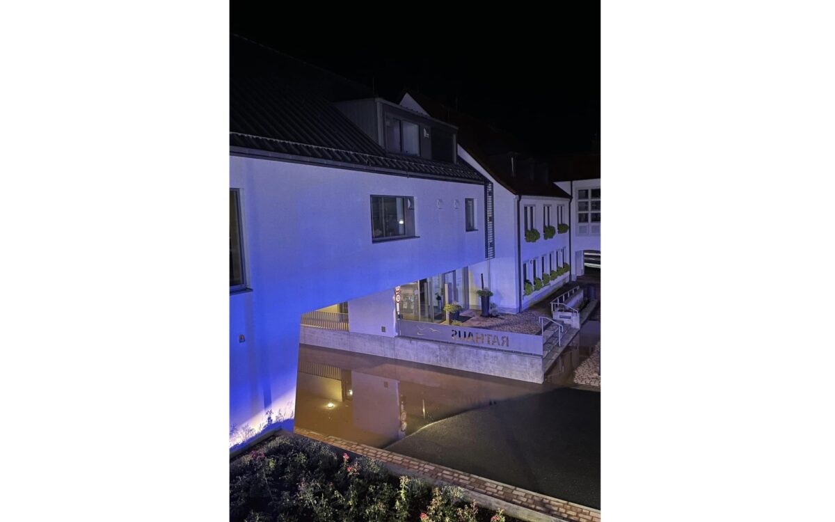 170823 Laufach Unwetter Ueberflutung 3 breit Foto FW Laufach 170823 Laufach Unwetter Ueberflutung 3 breit Foto FW Laufach