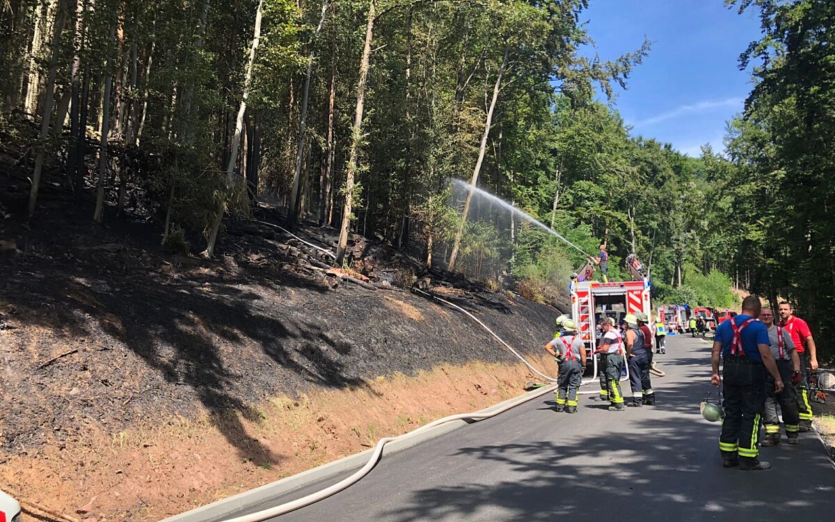 180722 Schneeberg Waldbrand 180722 Schneeberg Waldbrand