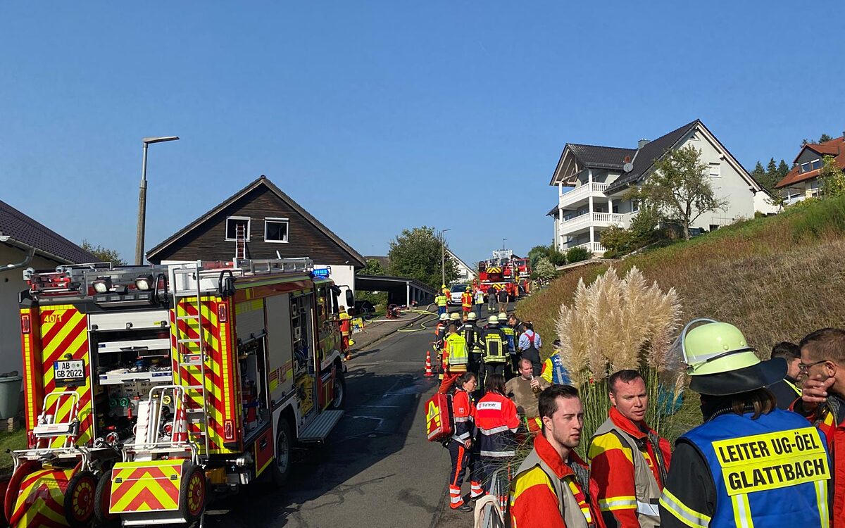 180924 Laufach Brand Haus 180924 Laufach Brand Haus