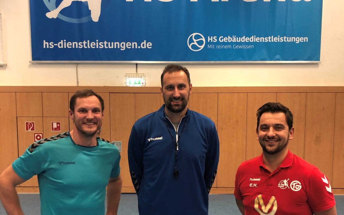 181022 Grsswallstadt TVG Neuer Co Trainer Spatz Vori Hodzic 181022 Grsswallstadt TVG Neuer Co Trainer Spatz Vori Hodzic