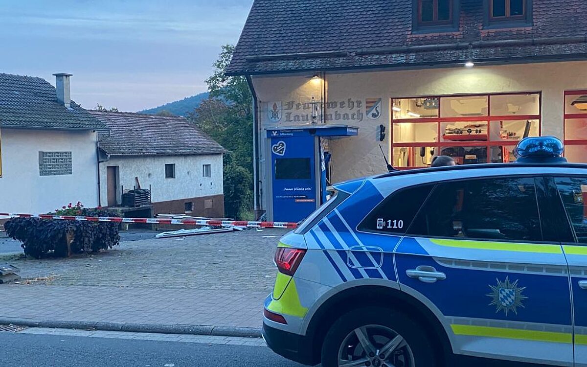 181023 Laudenbach Geldautomatensprengung 5 181023 Laudenbach Geldautomatensprengung 5
