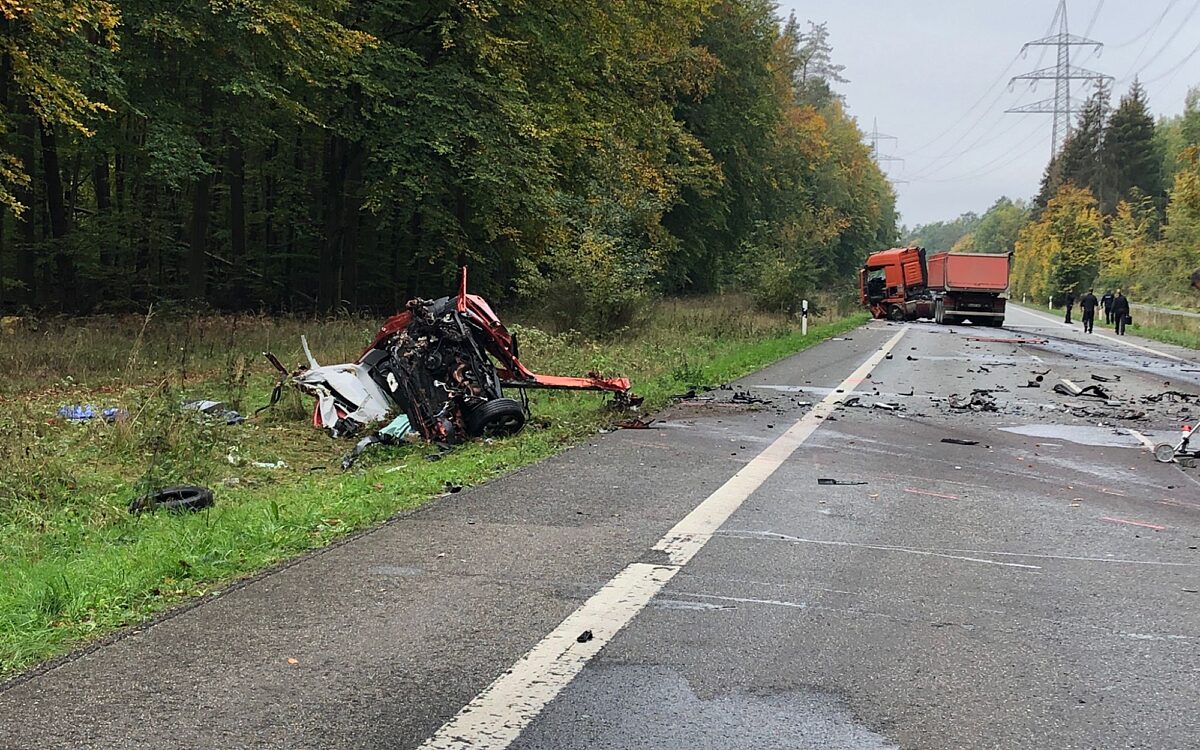 191022 Rodgau Dietzenbach Unfall B459 1 191022 Rodgau Dietzenbach Unfall B459 1