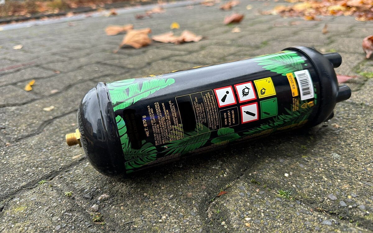 191124 Symbolbild Lachgas 191124 Symbolbild Lachgas