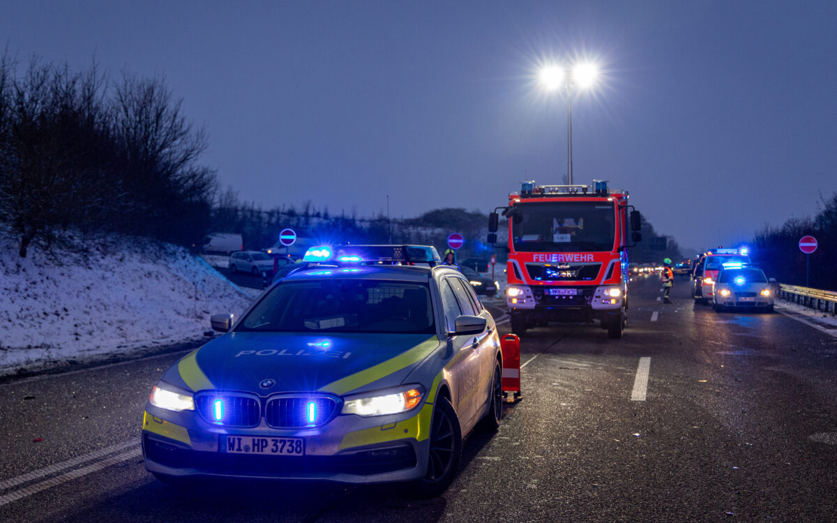 200124 Langenselbold A45 Schwerer Verkehrsunfall Quelle Freiwillige Feuerwehr Langenselbold 7 200124 Langenselbold A45 Schwerer Verkehrsunfall Quelle Freiwillige Feuerwehr Langenselbold 7