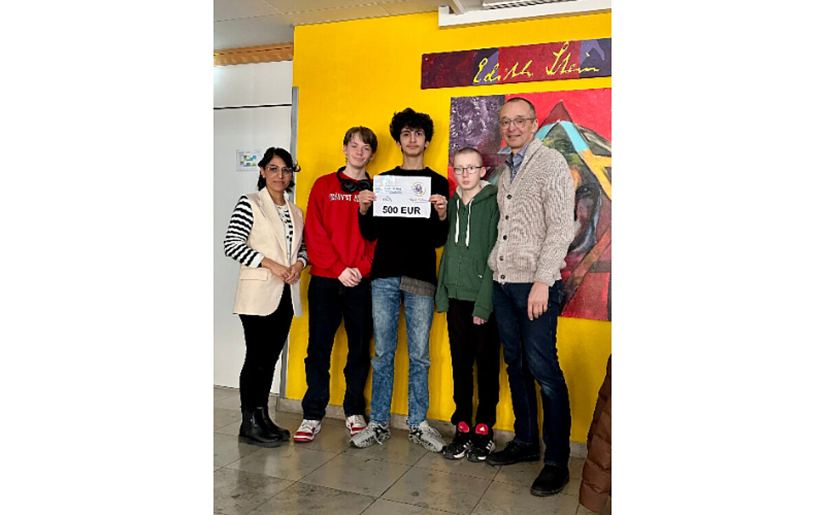 200324 Alzenau Schueler spenden an Kolumbien 200324 Alzenau Schueler spenden an Kolumbien