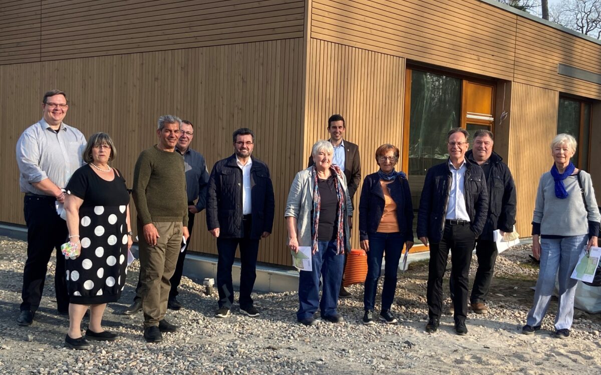 200422 Baustellenbesuch Kita Badstrasse 200422 Baustellenbesuch Kita Badstrasse