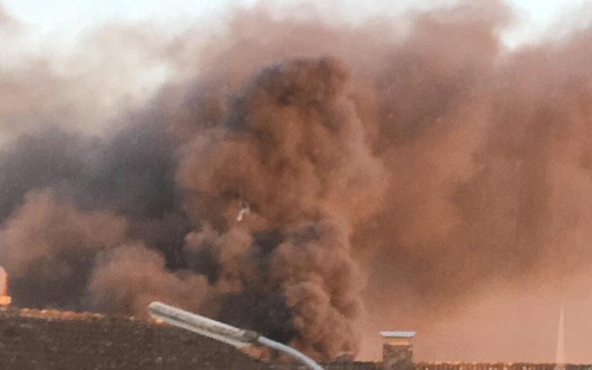 200722 Freigericht Somborn Brand Wohncontainer 1 200722 Freigericht Somborn Brand Wohncontainer 1