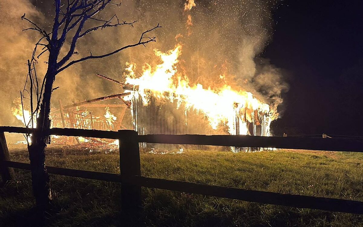 201023 Gruendau Wanderhuette abgebrannt Foto FW Gruendau 201023 Gruendau Wanderhuette abgebrannt Foto FW Gruendau