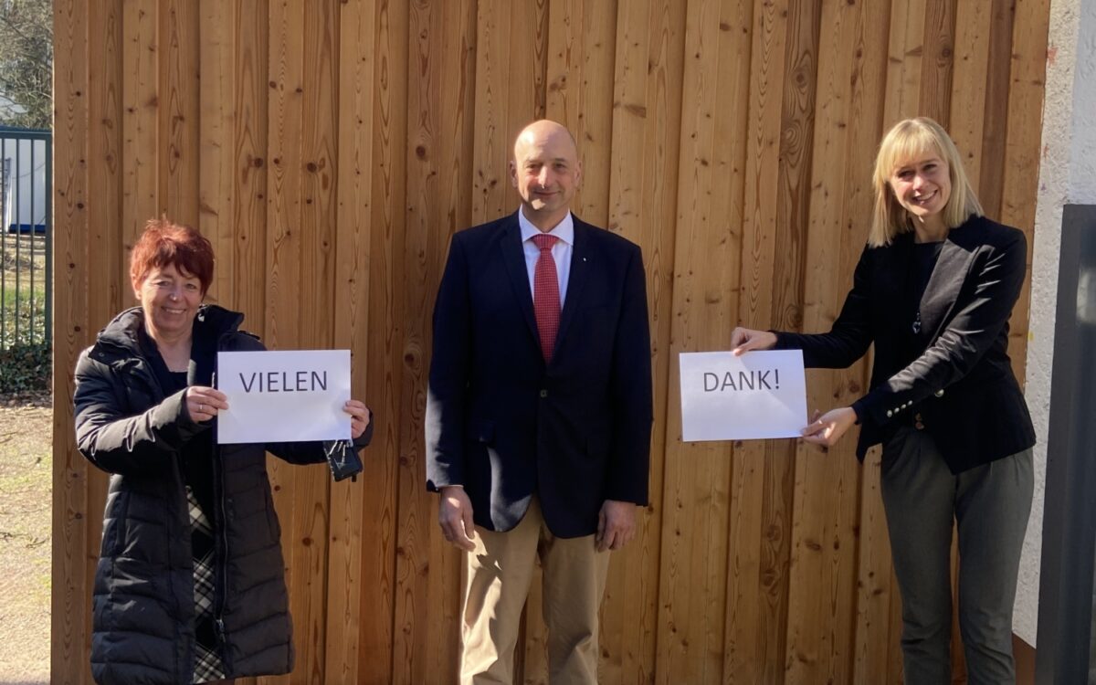 210322 Hanau Baugesellschaft sagt Danke 210322 Hanau Baugesellschaft sagt Danke