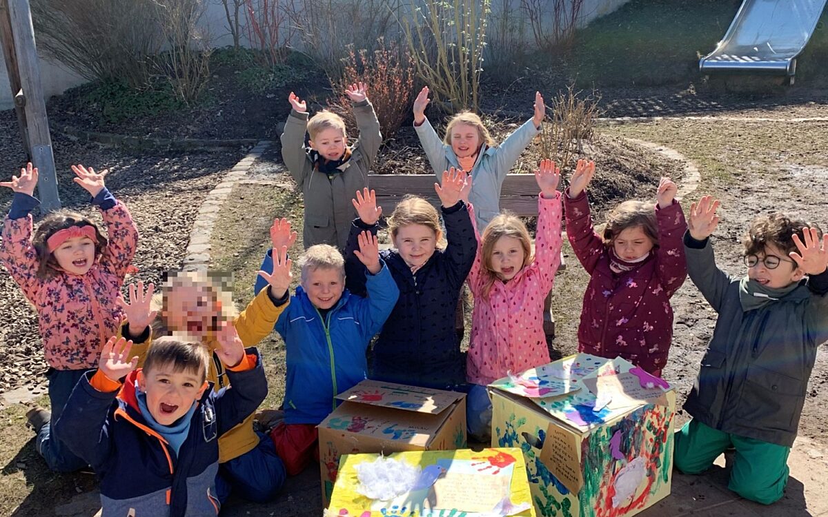 210322 Spendenaktion Ukraine Kita Hoechst 210322 Spendenaktion Ukraine Kita Hoechst