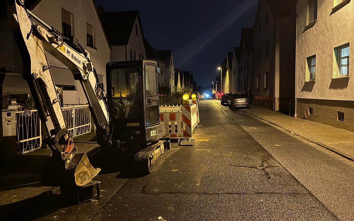 221024 Rodgau Weiskirchen Seligenstaedter Strasse Gasleck 221024 Rodgau Weiskirchen Seligenstaedter Strasse Gasleck