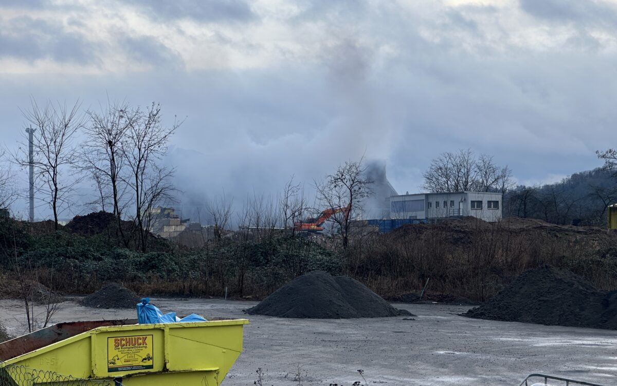 240125 Elsenfeld Recycling Grossbrand 240125 Elsenfeld Recycling Grossbrand