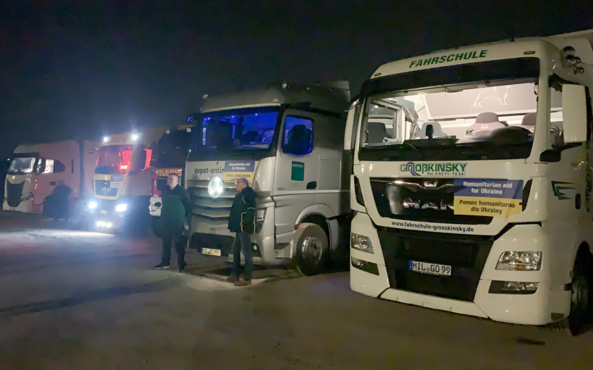 240322 Kreis MIL Hilfstransport 240322 Kreis MIL Hilfstransport