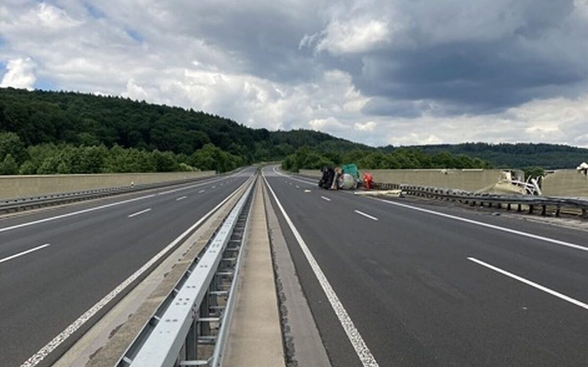 240622 A66 Unfall 240622 A66 Unfall