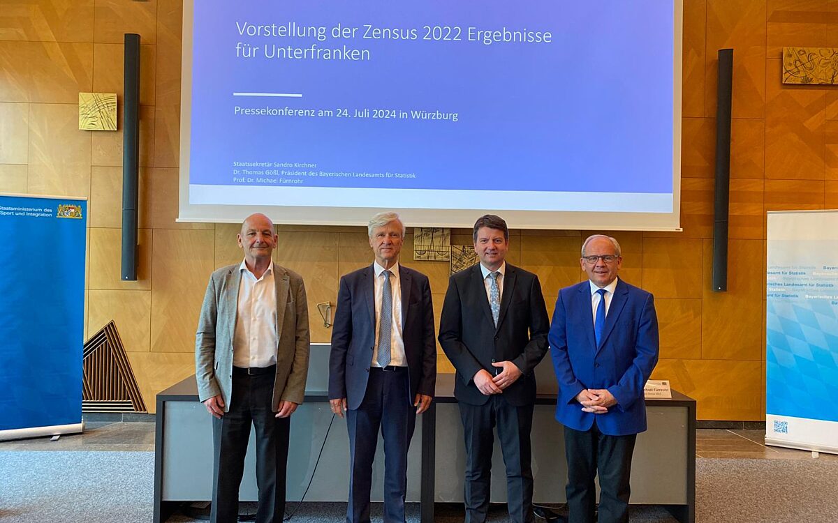 240724 Unterfranken Zensus 240724 Unterfranken Zensus