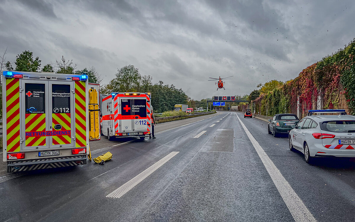 241023 Langenselbold Unfall A66 9 241023 Langenselbold Unfall A66 9