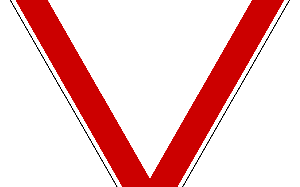 241121 Verkehrsschild Vorfahrt 241121 Verkehrsschild Vorfahrt