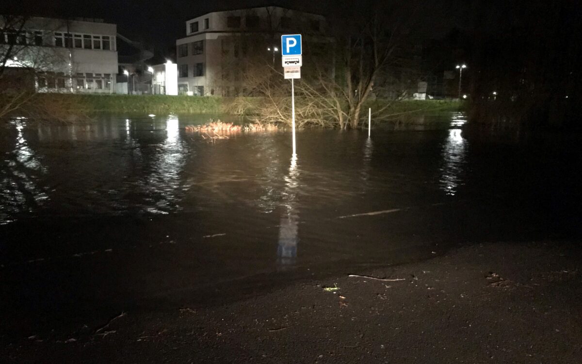 241223 Gelnhausen Hochwasser 241223 Gelnhausen Hochwasser
