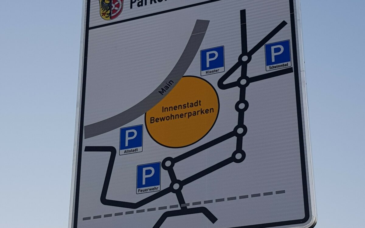 251121 Seligenstadt Startbeschilderung Parkleitsystem 251121 Seligenstadt Startbeschilderung Parkleitsystem