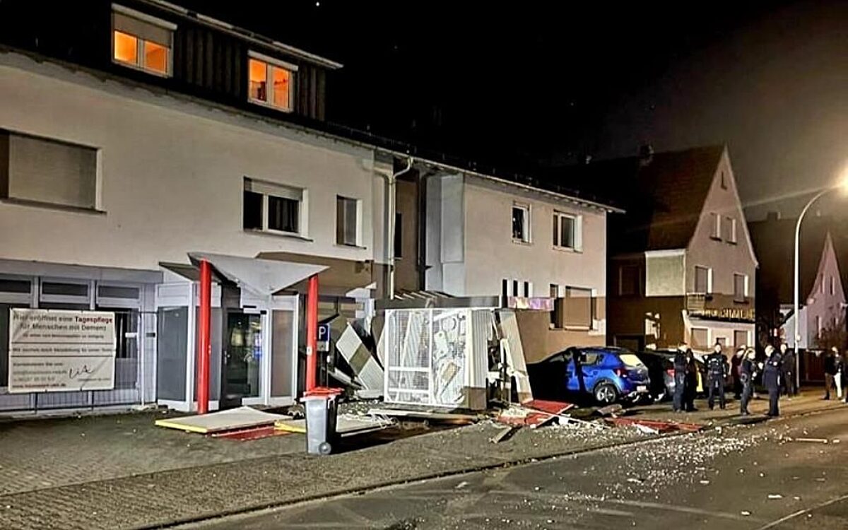 251123 Neuenhsslau Geldautomatensprengung 251123 Neuenhsslau Geldautomatensprengung
