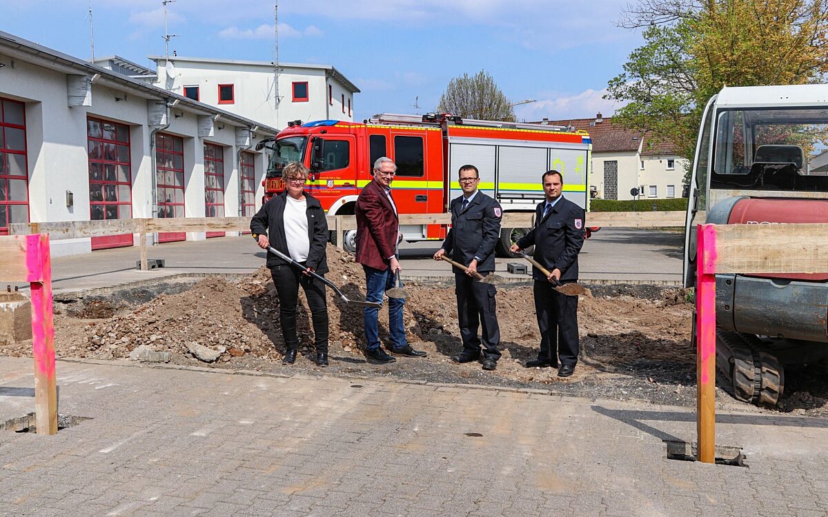 260422 Kahl Spatenstich Feuerwehrhaus 260422 Kahl Spatenstich Feuerwehrhaus