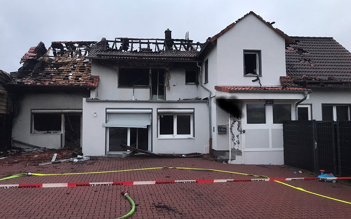 261223 Waechtersbach Brandruine 2 261223 Waechtersbach Brandruine 2