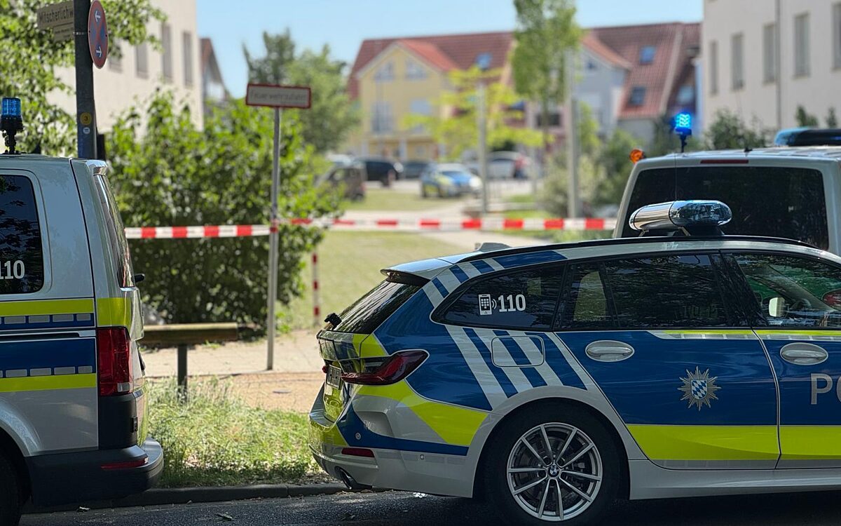 270526 Aschaffenburg Polizeieinsatz Bavariastrasse