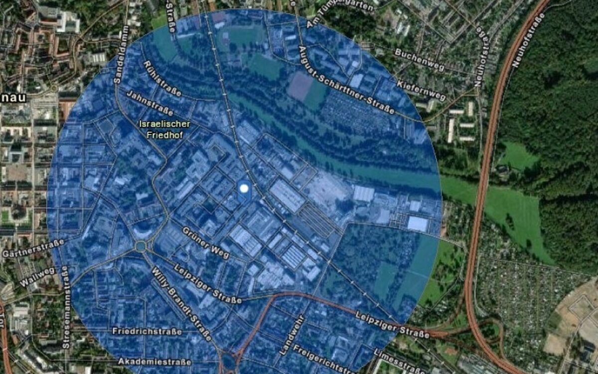 280223 Hanau Evakuireung Radius 280223 Hanau Evakuireung Radius