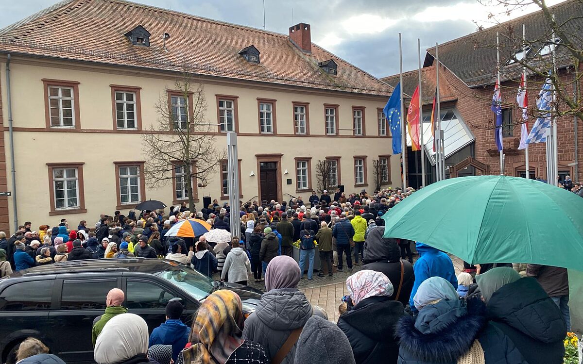 290125 Alzenau Mahnwache 290125 Alzenau Mahnwache