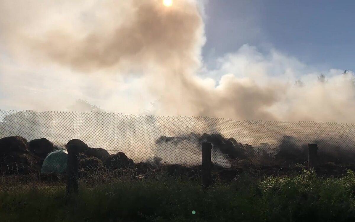 290921 Miltenberg Brand Stohballen 290921 Miltenberg Brand Stohballen