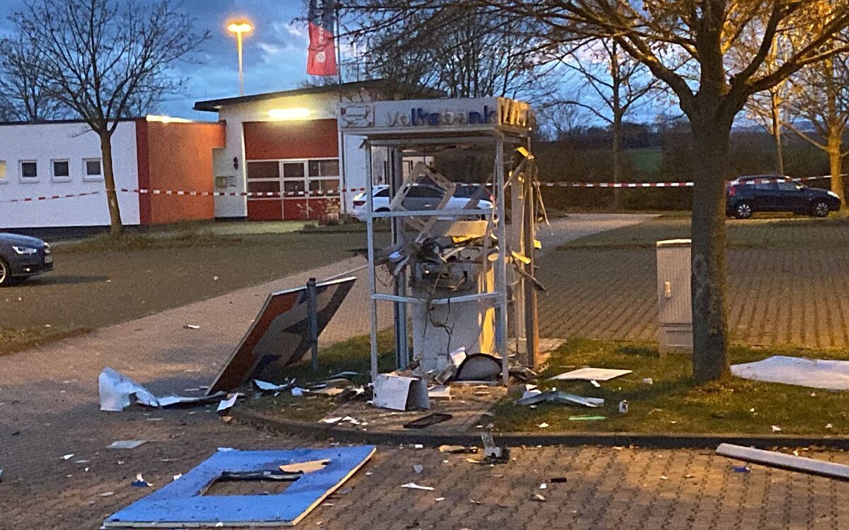 291223 Gross Umstadt Geldautomat gesprengt 1 291223 Gross Umstadt Geldautomat gesprengt 1