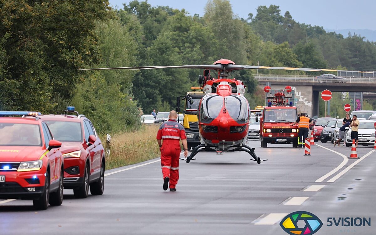 300722 Unfall A66 Hanau 3 300722 Unfall A66 Hanau 3