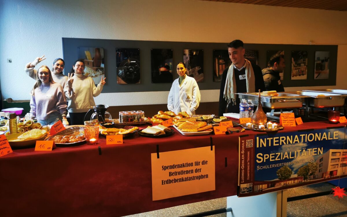 310124 HU Spendenaktion an der LGS Quelle LGS 310124 HU Spendenaktion an der LGS Quelle LGS